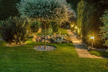 Landscape Lighting in Northport, Florida by LD Lifestyles LLC